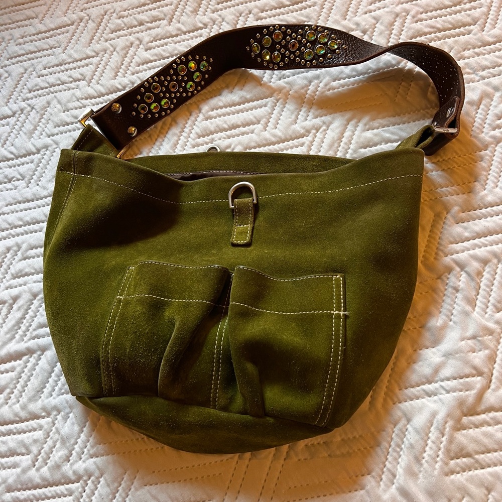 Tylie Malibu suede hobo bag -best price!